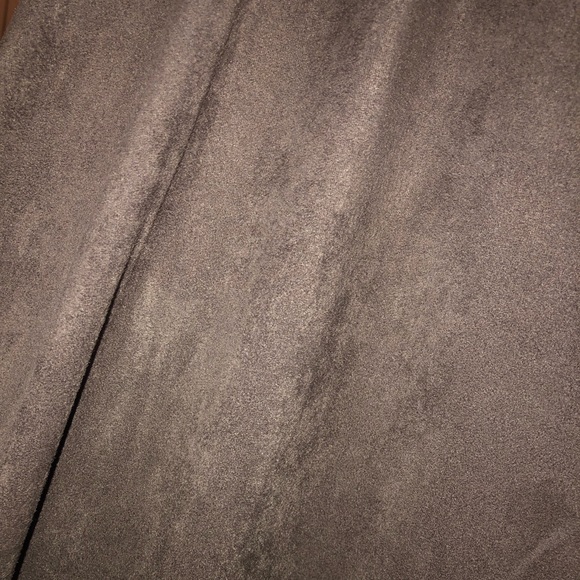 Gray Lace Shoulder Dress - Picture 3 of 3